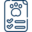 pet medical report icon